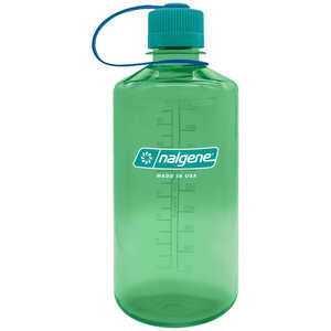 Nalgene Sustain 32 oz. Narrow Mouth Water Bottle, Parrot Green