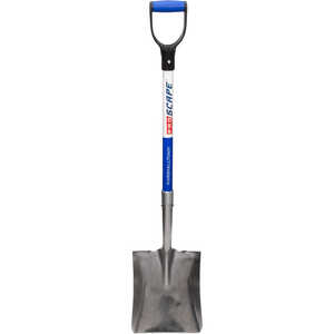 Marshalltown Proscape Stainless Steel D-Handle Shovel, Square Point