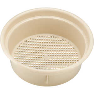 Keene Stackable Poly Sieve, 1/4˝ Mesh, Tan