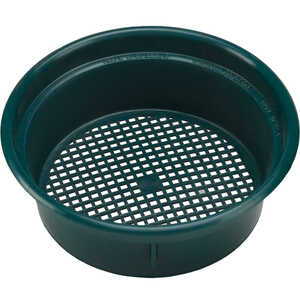 Keene Stackable Poly Sieve, 3/8˝ Mesh, Green