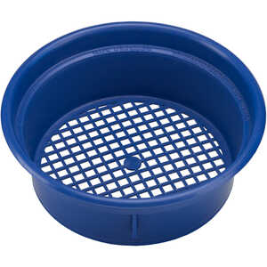 Keene Stackable Poly Sieve, 9/16˝ Mesh, Blue