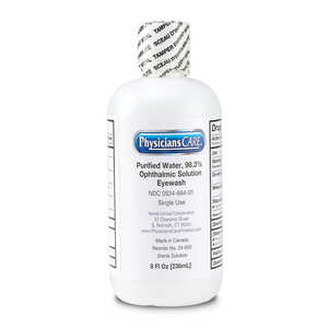 Physicians Care Emergency Eyewash, 8 oz.