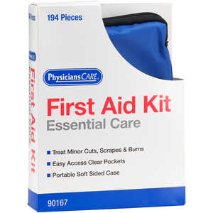 Physicians Care Soft-Sided First Aid Kit, 194 Piece