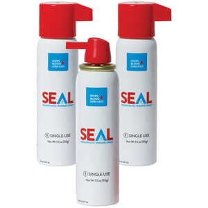 First Aid Only SEAL Hemostatic Wound Spray, Pack of three 1.5 oz. bottles