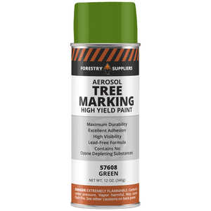 Forestry Suppliers Aerosol Tree Marking Paint, 12 oz., Green