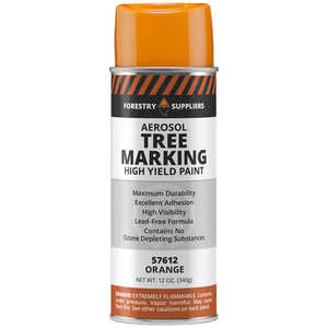 Forestry Suppliers Aerosol Tree Marking Paint, 12 oz., Orange