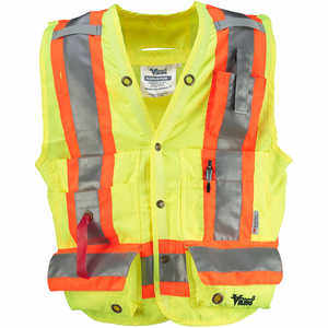 Viking® Class 2 Surveyor Safety Vest<br /><h5>ANSI/ISEA 107-2010 Class 2, Level 2 Compliant</h5>