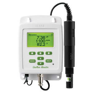 Hanna Instruments GroLine Monitor for Hydroponic Nutrients with Inline Probe