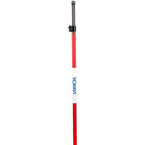 Sokkia Pro Series Knob-Lock Prism Pole, 12 ft./3.66m