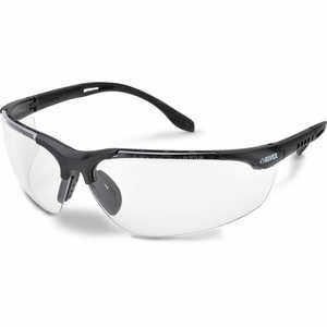 Delta Plus Sphere-X Ultimate Safety Glasses, Black Frame, Clear Anti-Fog Lens