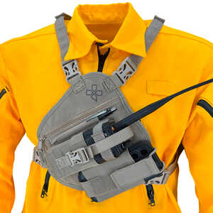 Coaxsher RP-1 Scout Radio Chest Harness, Desert Tan