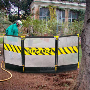 Notch Tri-Guard Debris Containment Barrier