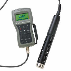 Hanna Instruments Model 9829 pH/ORP/EC/DO/Turbidity Meter with Autonomous Logging, 4m Cable