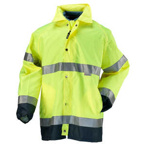 OccuNomix Premium Breathable Rain Jacket
<br /><h5>ANSI Class 3</h5>