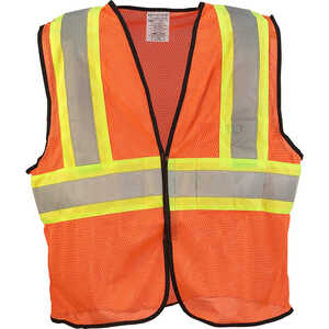 ANSI Class 2 Two-Tone Mesh Safety Vest
