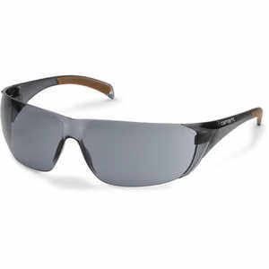 Carhartt Billings Safety Glasses, Gray Anti-Fog Lens, Gray Temples
