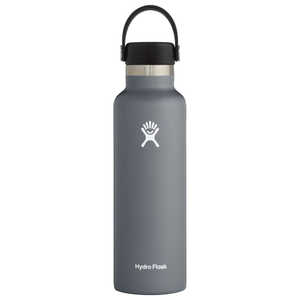 Hydro Flask Insulated Bottle, 21 oz. Standard Mouth, Stone
