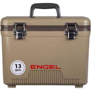 Engel UC13T Dry Box/Cooler, 13 Qt., Tan