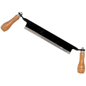 Timber Tuff Straight Draw Shave, 10˝L Blade with two 6˝L Handles