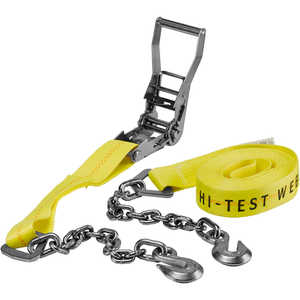 Keeper Ratchet Tie-Down with Chain Ends, 27´L x 3˝W
