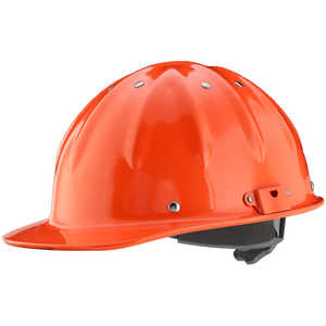Forester Cap Aluminum Hard Hat, Orange