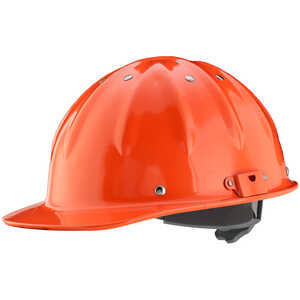 Forester Cap Aluminum Hard Hat, Orange