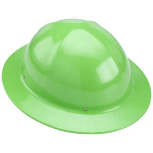 Safety Green Forester Full Brim Aluminum Hard Hat