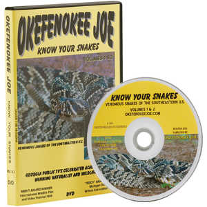Okefenokee Joe: Know Your Snakes DVD, Volumes I & II