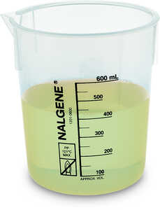 Nalgene Griffin Low-Form Graduated Beaker, 600 ml