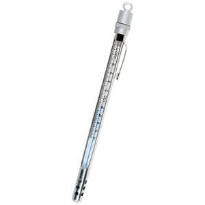 6” Enviro-Safe Armor Case Pocket Thermometer, 0°F to 220°F in 2° Grads.