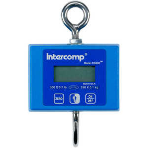 Intercomp CS200 Digital Hanging Scale, 500 lb./250 kg Capacity