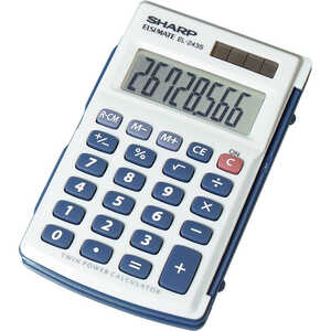 Sharp Dual-Powered Basic Calculator