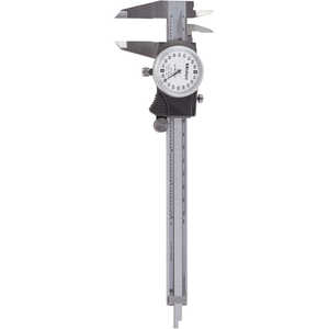 Mitutoyo Stainless Steel Dial Caliper, 6” Range