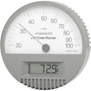 Hygrometer/Thermometer with Digital Temperature Display