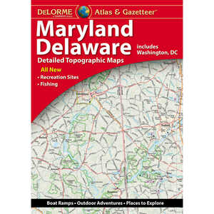 DeLorme Topographic Atlas, Maryland/Delaware