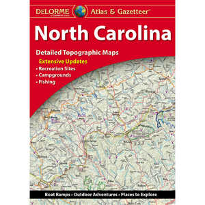 DeLorme Topographic Atlas, North Carolina