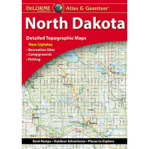 DeLorme Topographic Atlas, North Dakota