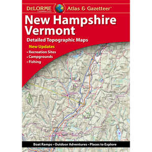 DeLorme Topographic Atlas, New Hampshire/Vermont