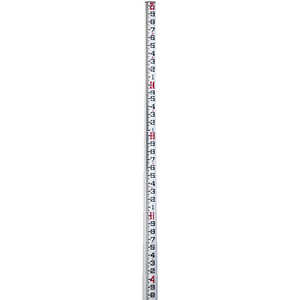 Sokkia SK Oval-Shaped Telescoping Leveling Rod, 25’ in 10ths/100ths