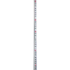 Sokkia SK Oval-Shaped Telescoping Leveling Rod, 25’ in 10ths/100ths