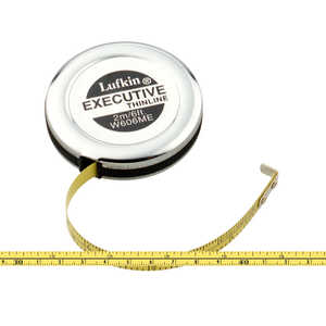 Lufkin Executive Thinline Pocket Tape, 6’, Model W606ME