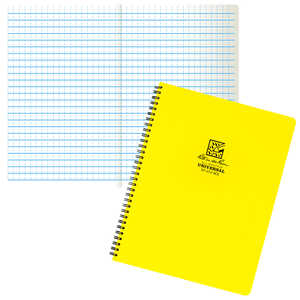 Rite in the Rain Maxi-Spiral Notebook, No. 373-MX - Universal, Yellow Cover