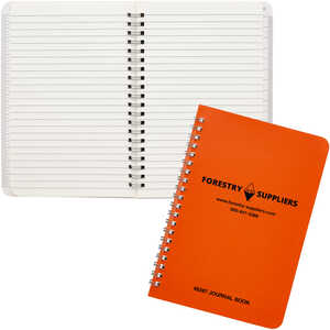 Forestry Suppliers Journal Pattern Field Book, Wire Bound, 50 Leaves, 4-7/8” x 7-1/4”