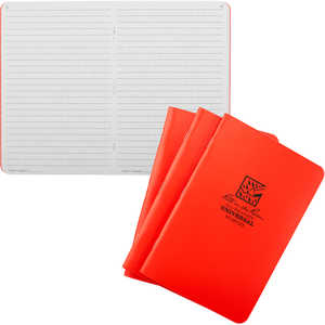 No. OR71FX - Universal, Orange Cover, Rite in the Rain Notebook, Pack of 3