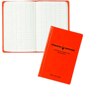 Forestry Suppliers Level Book, 80 Leaves, 4-5/8” x 7-1/4”