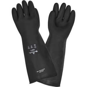 Natural Rubber HD Elbow-Length Gloves, Size 11 Only