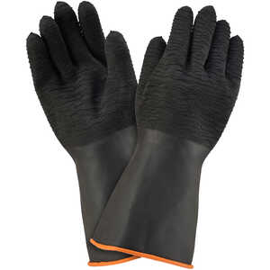 Natural Rubber HD Elbow-Length Gloves, Size 11 Only