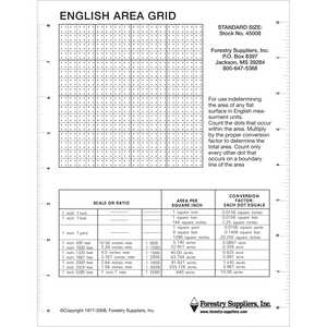 Jim-Gem English Area Grid, 7” x 9”