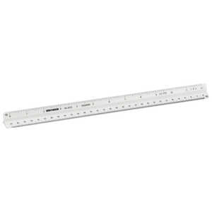Koh-I-Noor Rapidograph Triangular Scale, Economy Architect, Grooved
