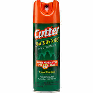 Cutter Backwoods Insect Repellent, 6 oz. Aerosol Spray, 25% DEET